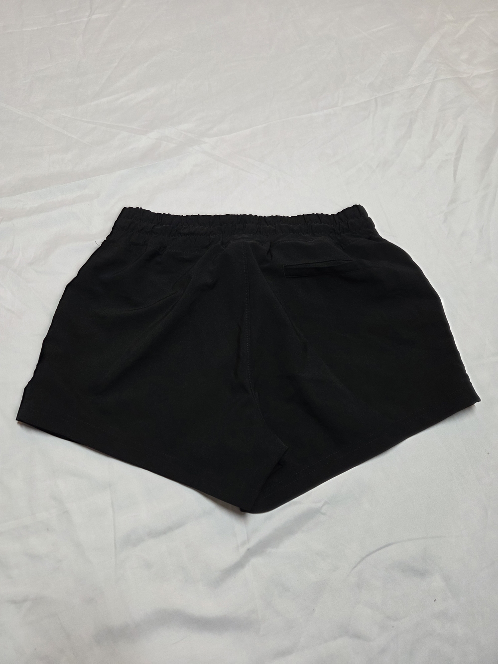 Champion Black Athletic Drawstring Zip Pocket Shorts - Picture 3 of 3